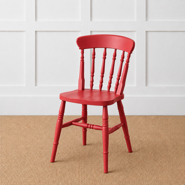 Painted or Stained Spindle Back Dining Chair