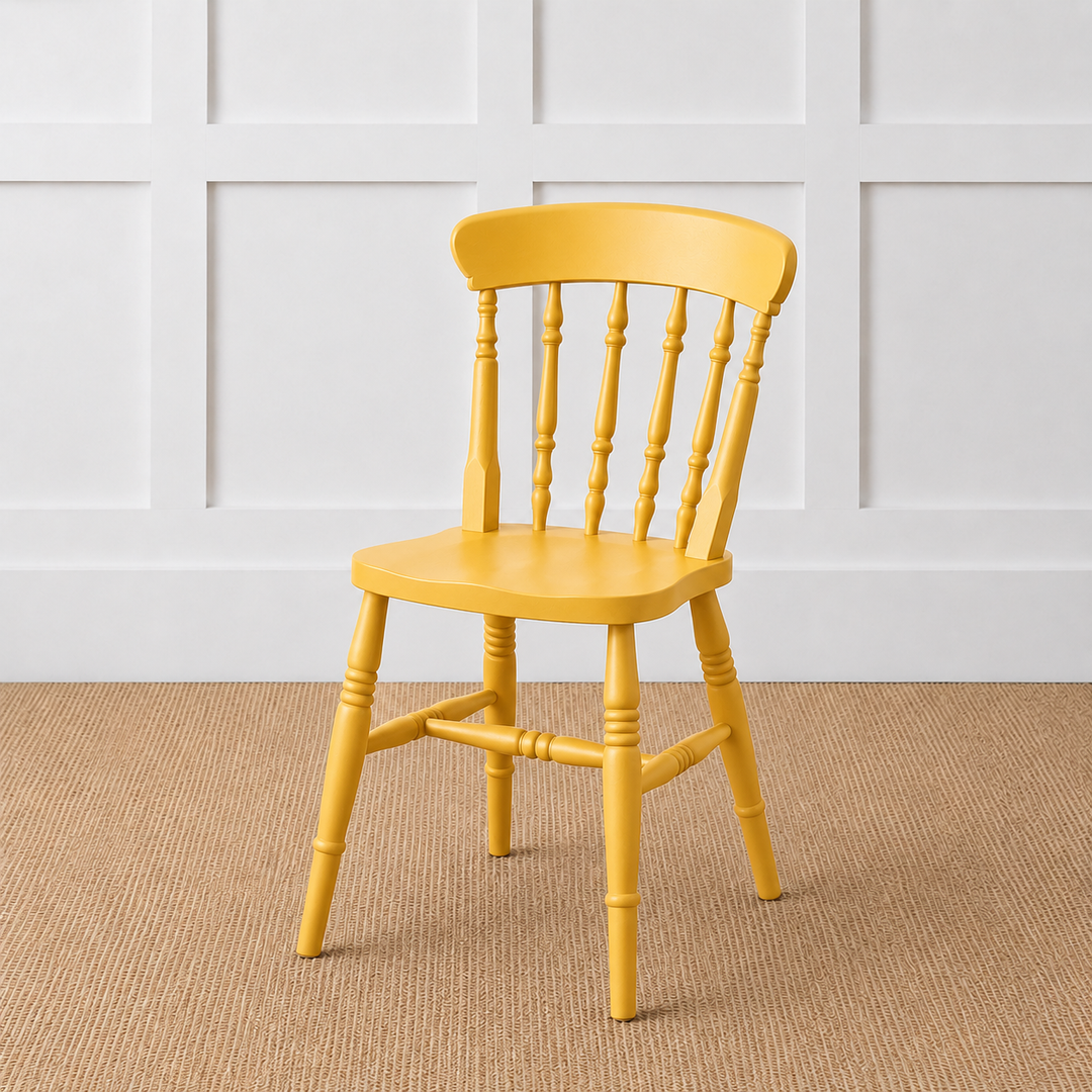 Painted or Stained Spindle Back Dining Chair