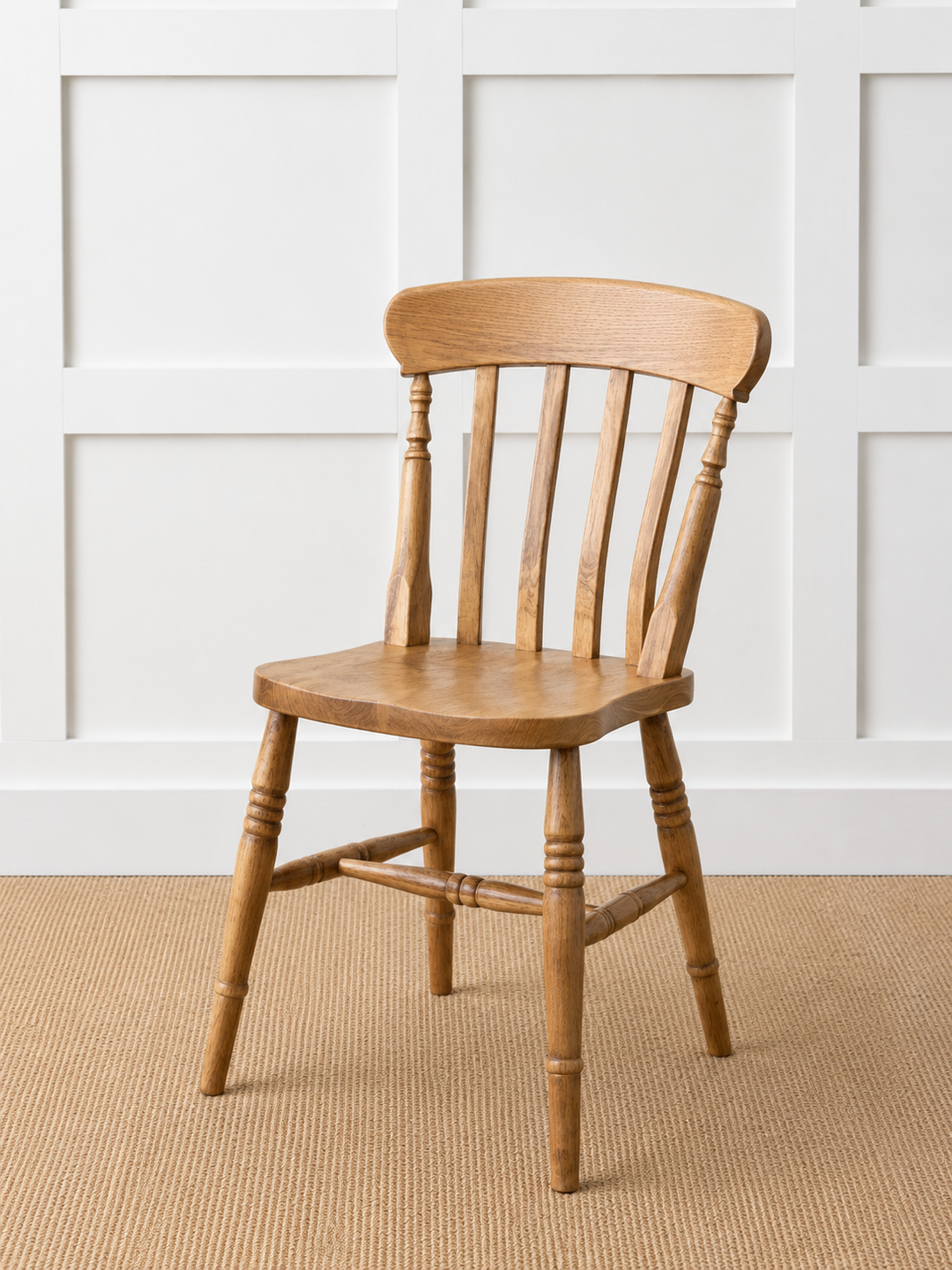 Painted or Stained Spindle Back Dining Chair