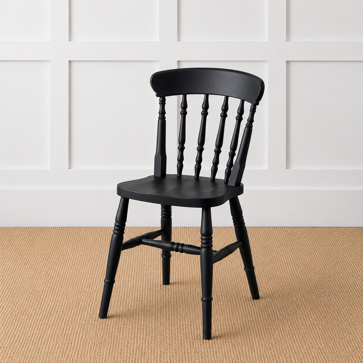 Painted or Stained Spindle Back Dining Chair