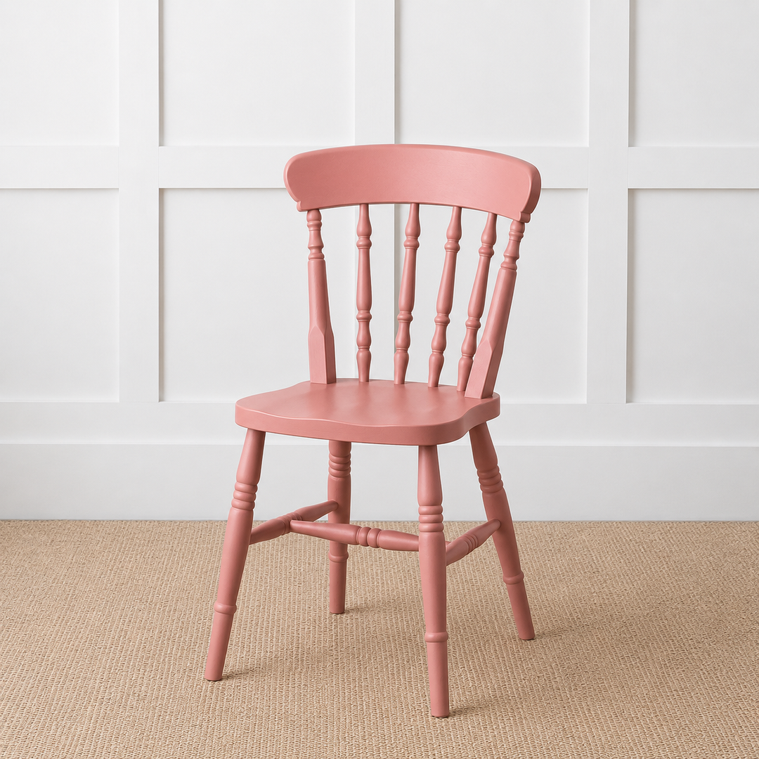 Painted or Stained Spindle Back Dining Chair
