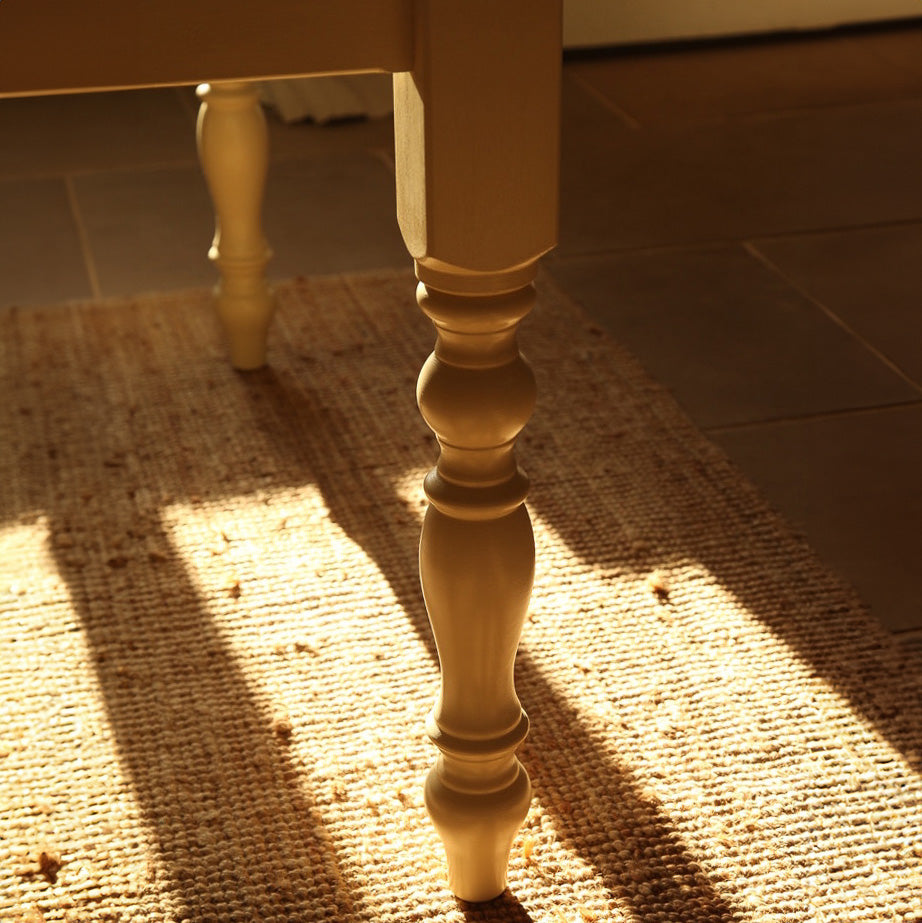 Traditional Pine Farmhouse Dining Table